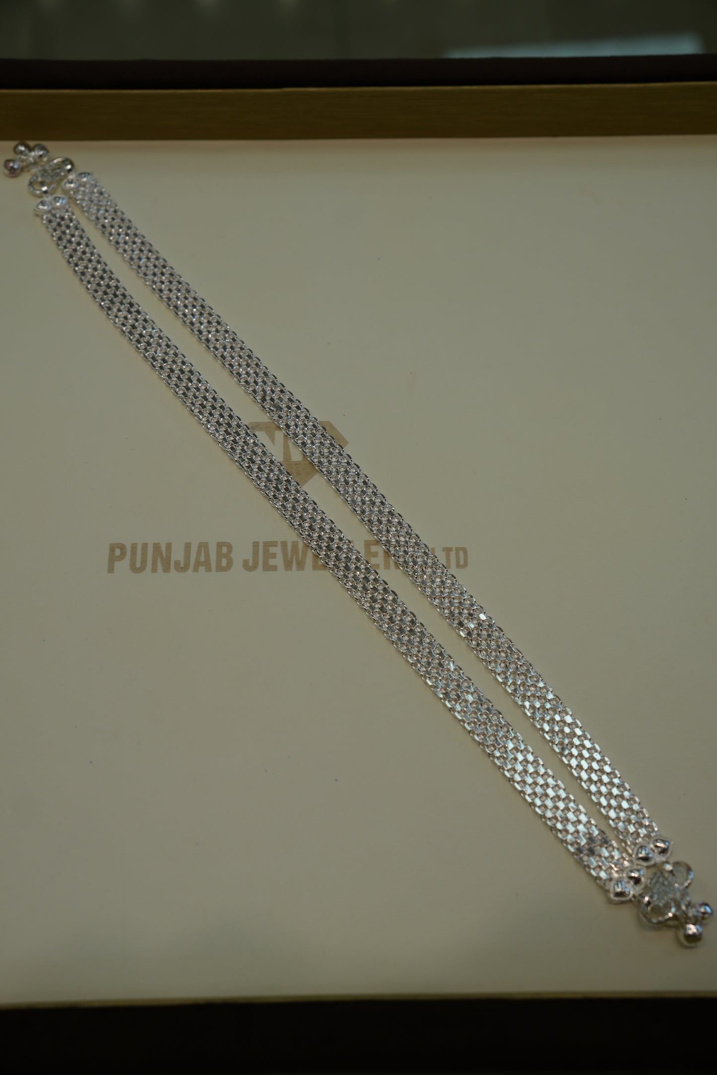 Silver Anklets
