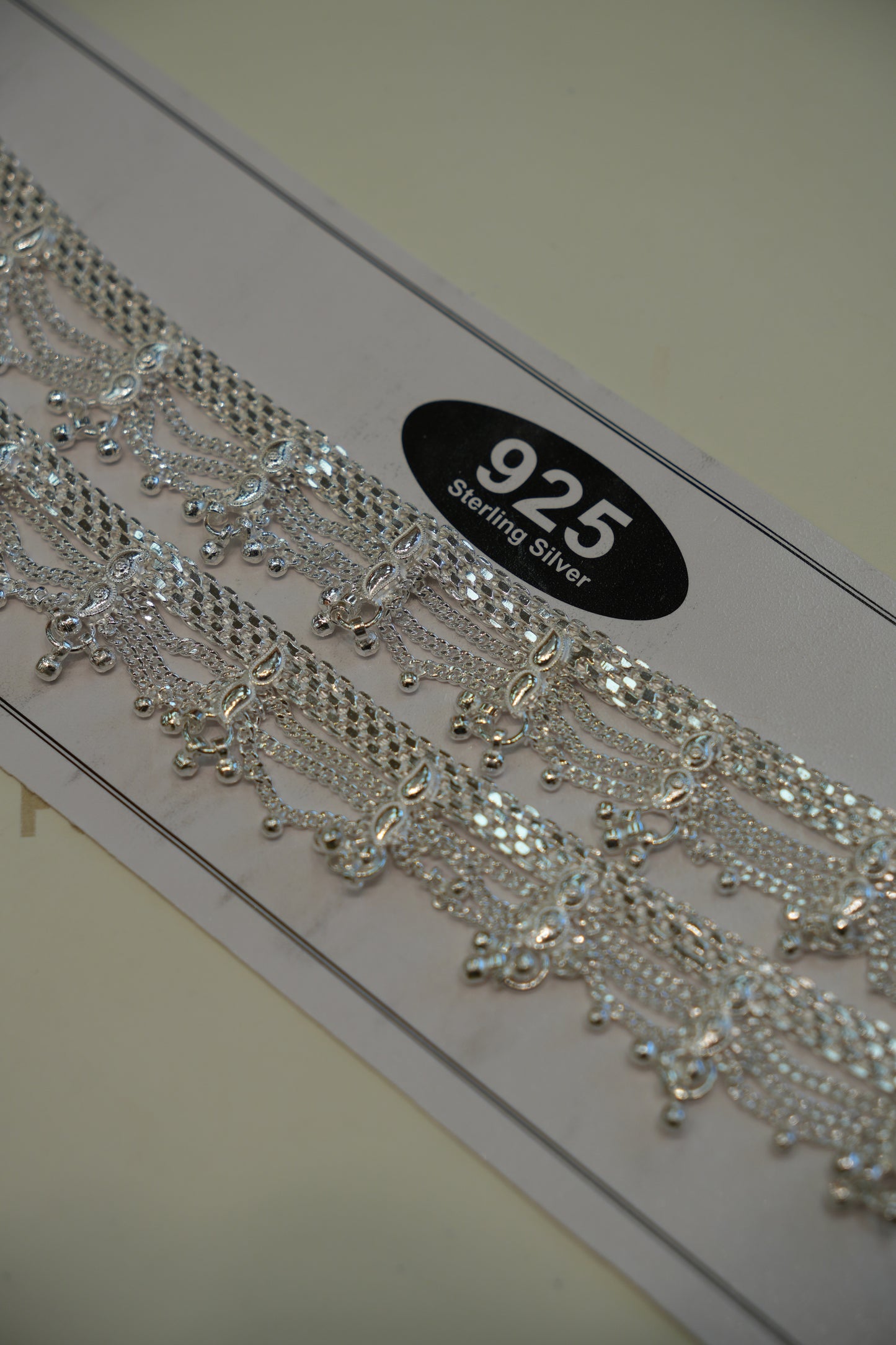 Silver Anklets