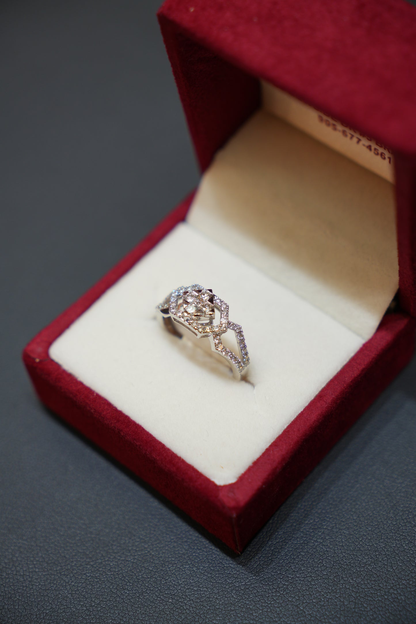 14K Natural Diamond Ring