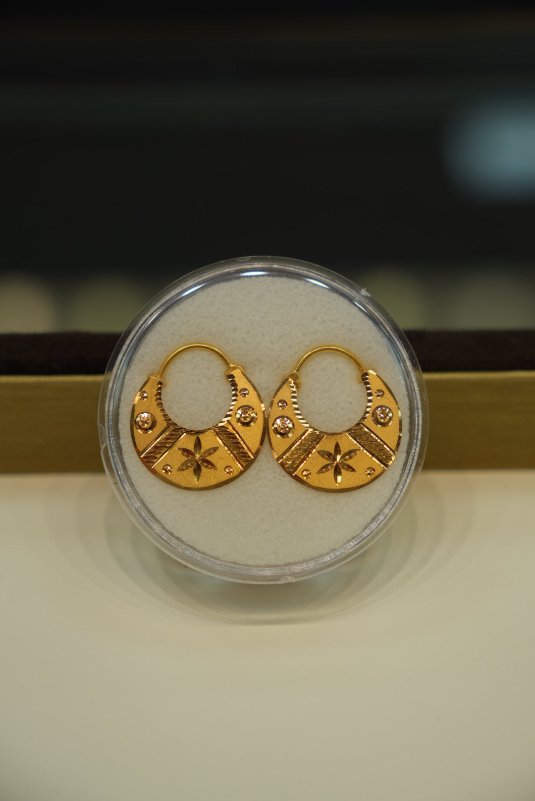 22K Gold Nattiyan Earring