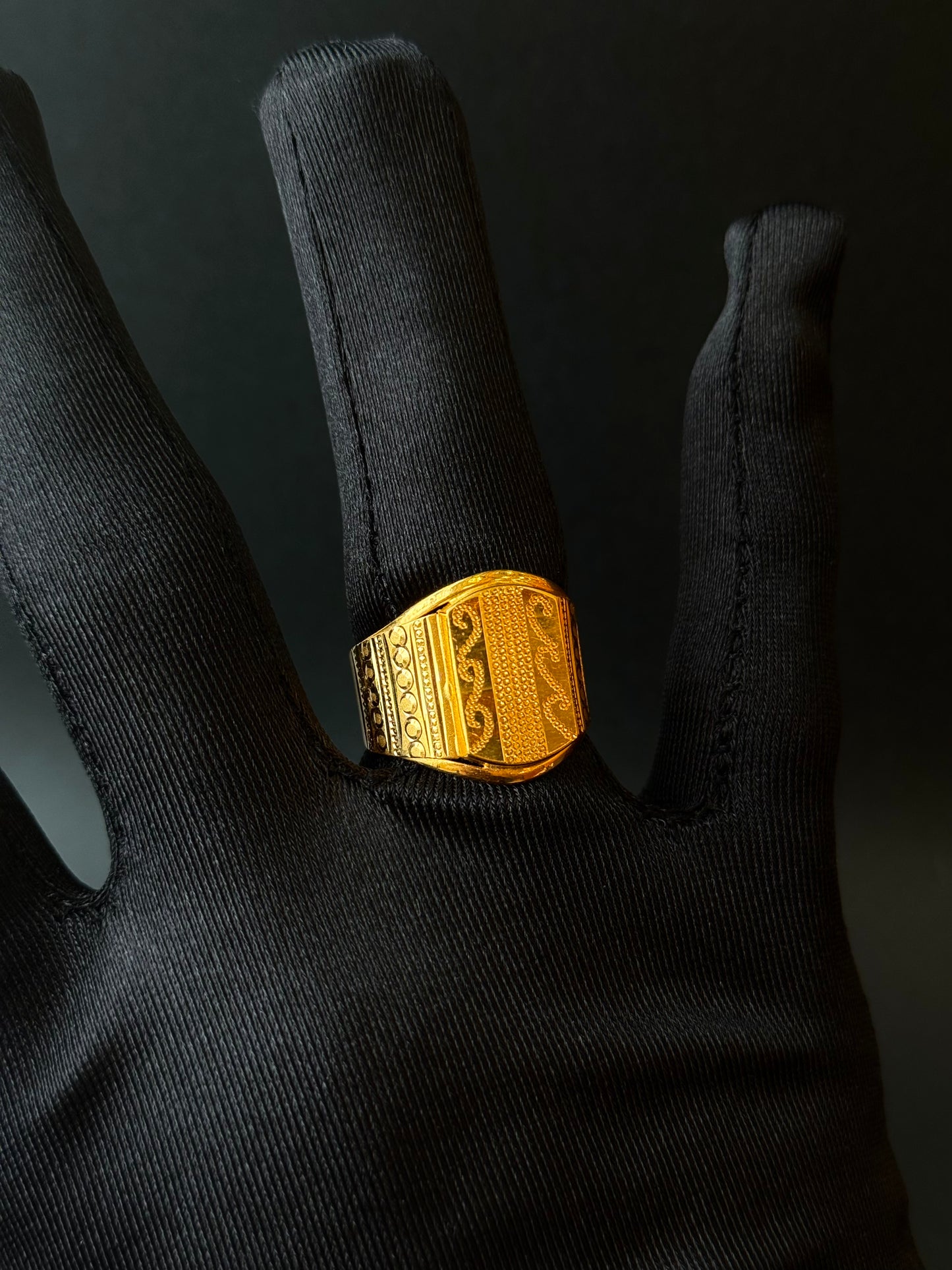 22K Gold Men's Ring