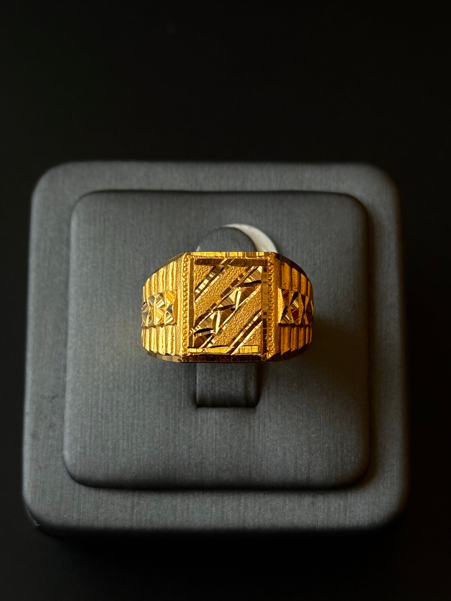 22K Gold Men's Ring