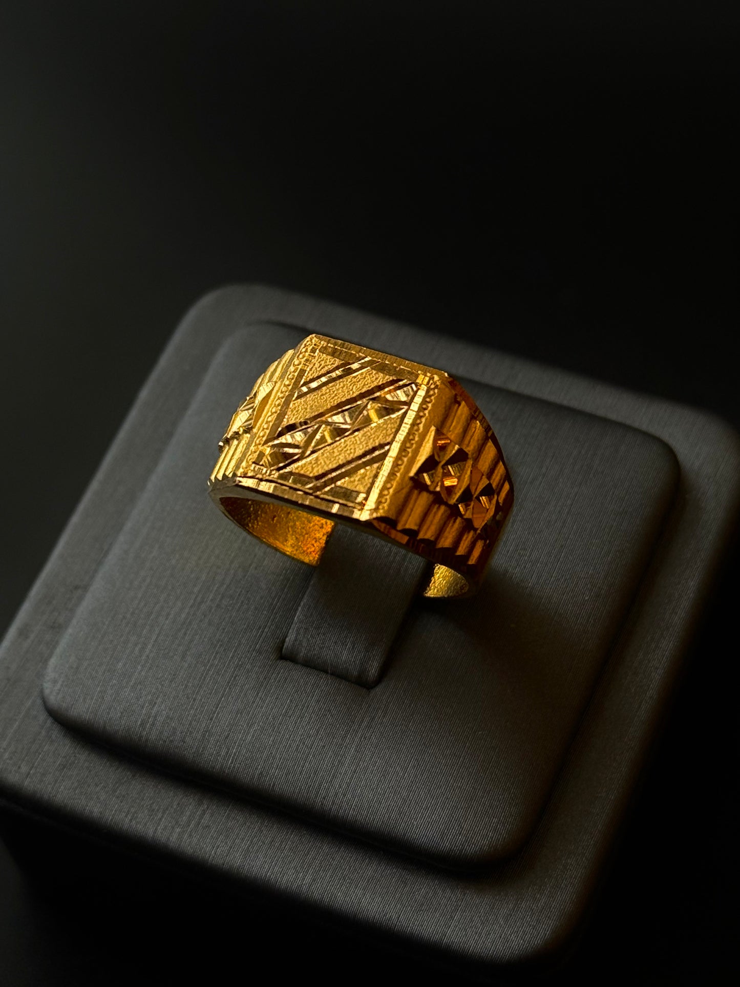 22K Gold Men's Ring