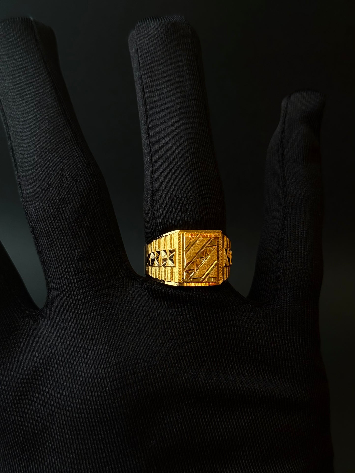 22K Gold Men's Ring