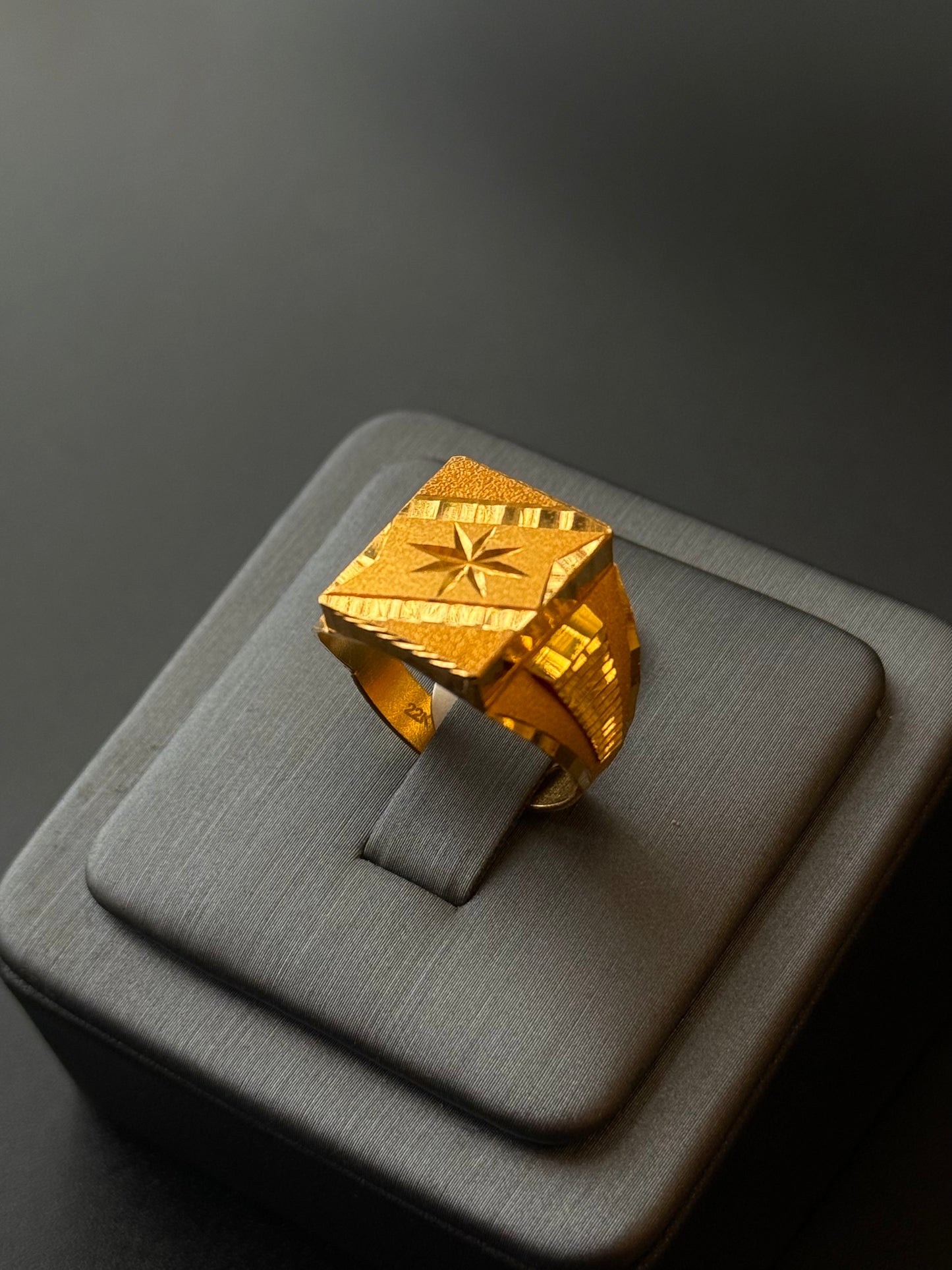 22K Gold Men's Ring