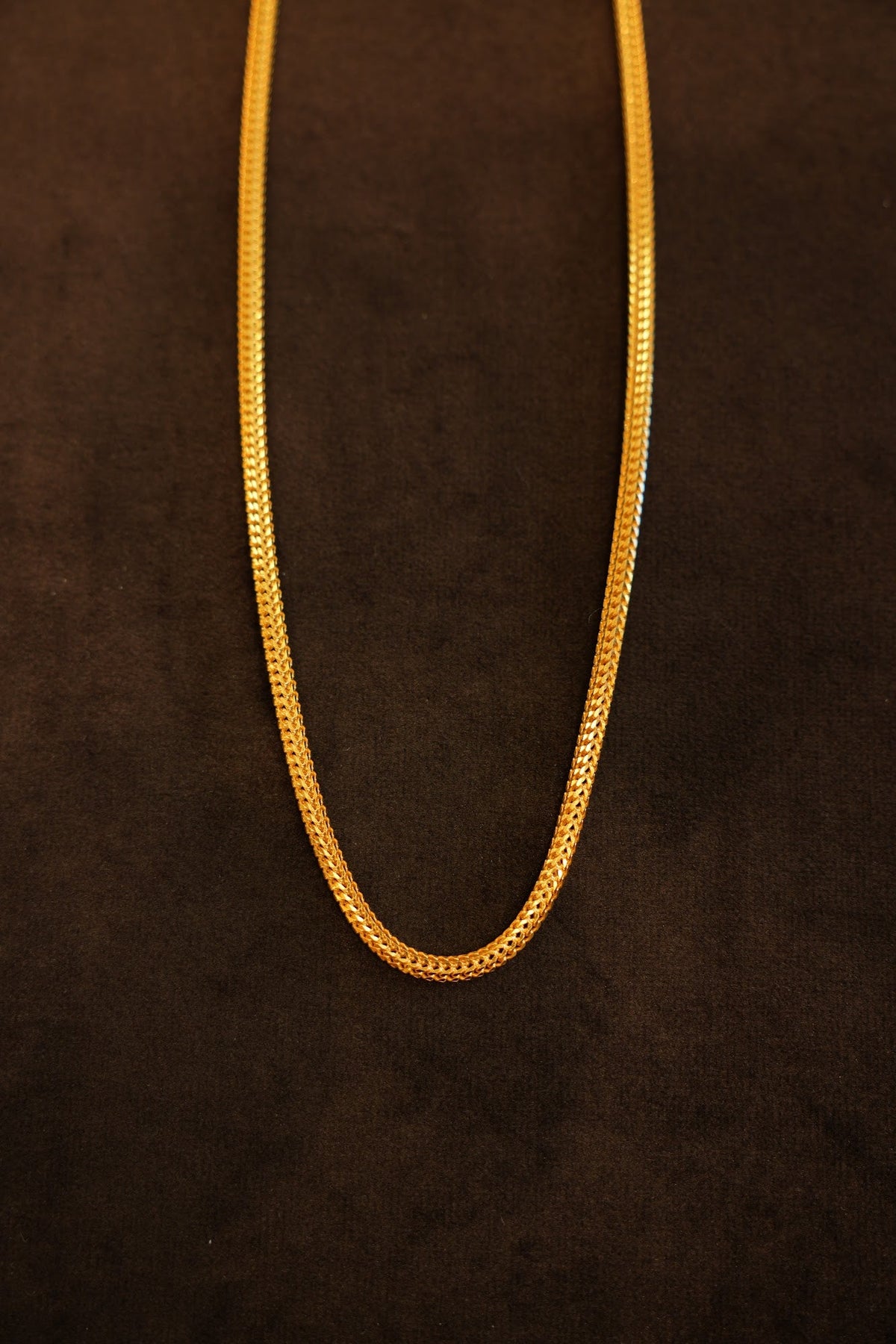 22K Gold Designer Men's Dragon Chain (20 Inches)