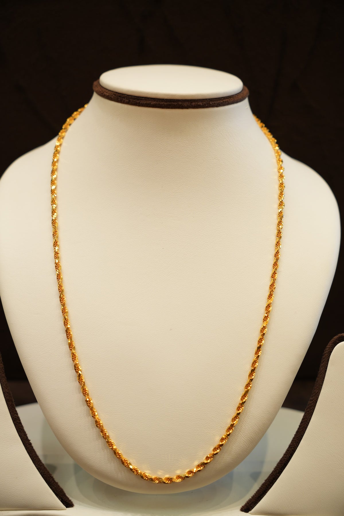 22K Gold Rope Chain
