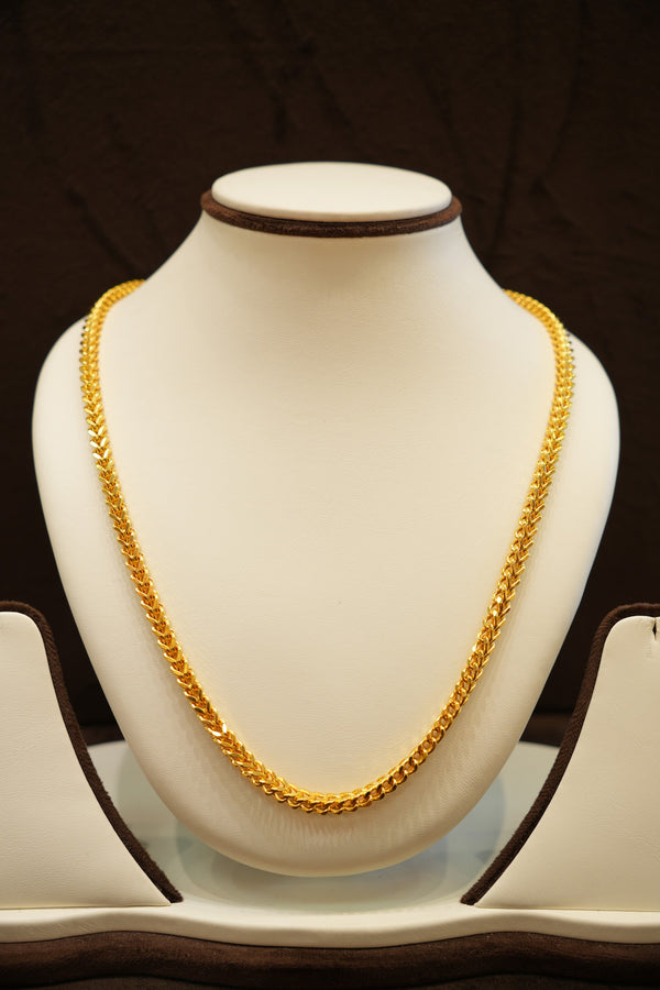 22K Gold Curb Link Chain
