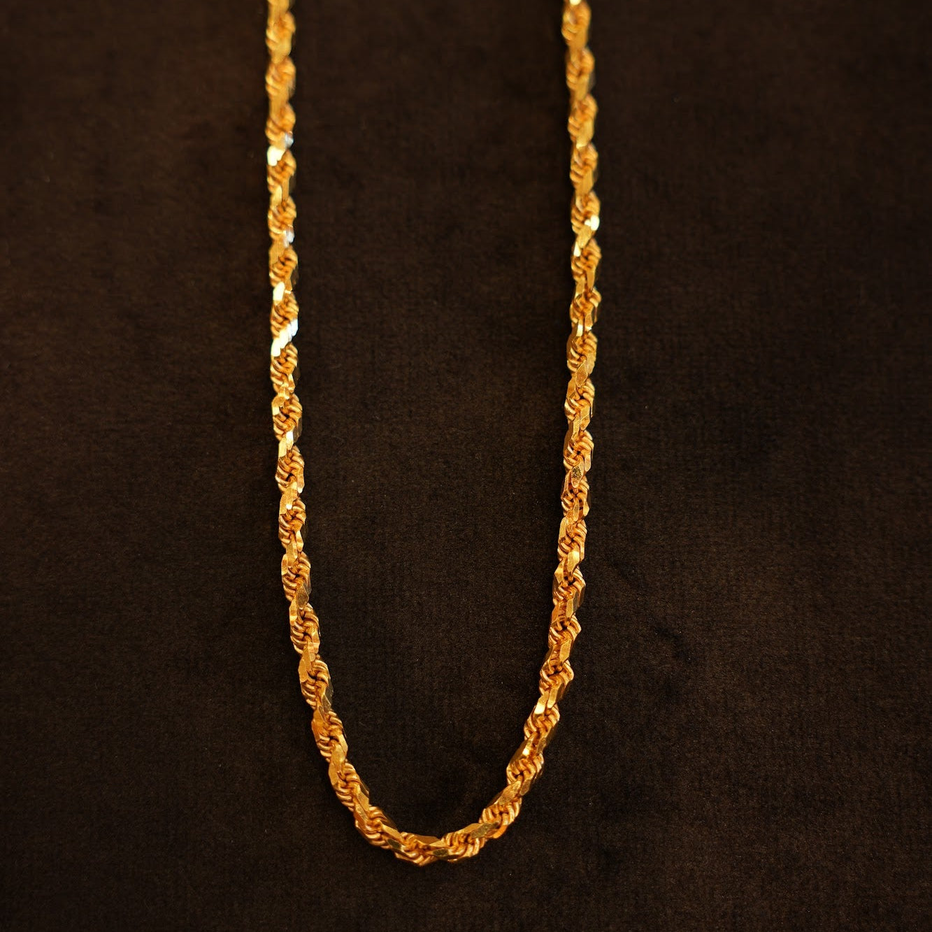 22K Gold Rope Chain