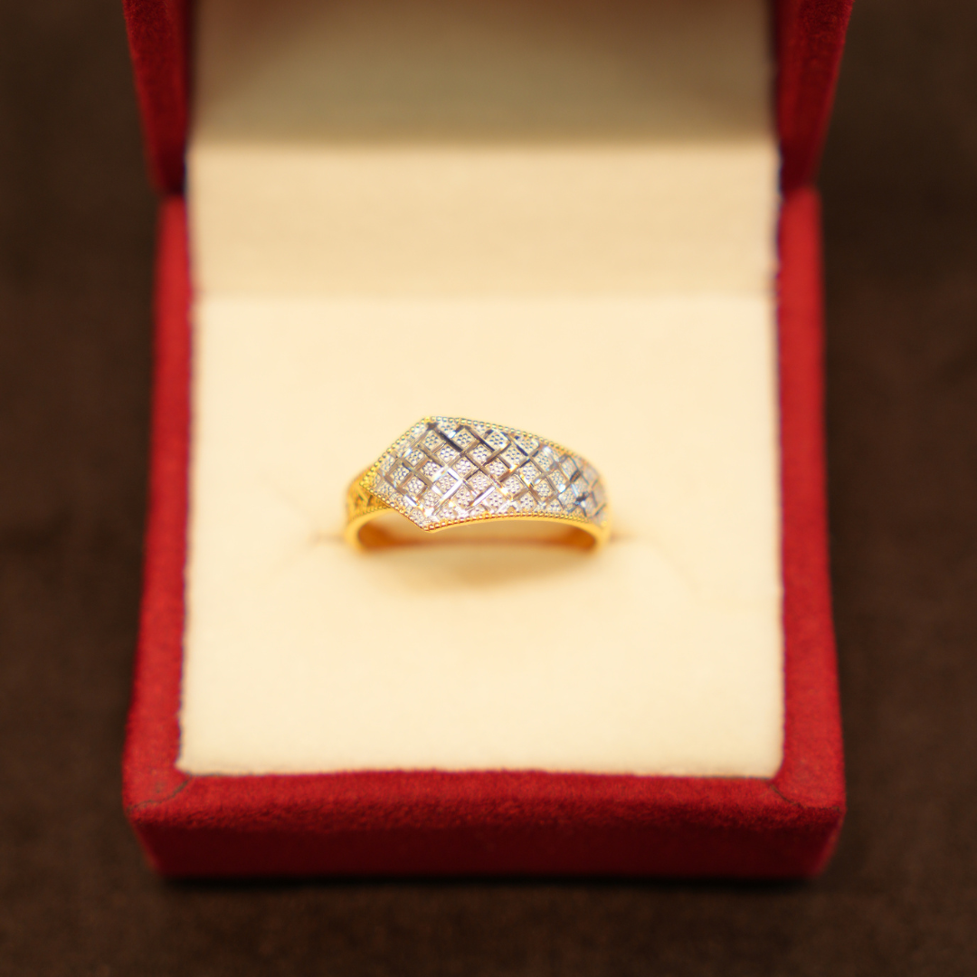 22K Two Tone Ring