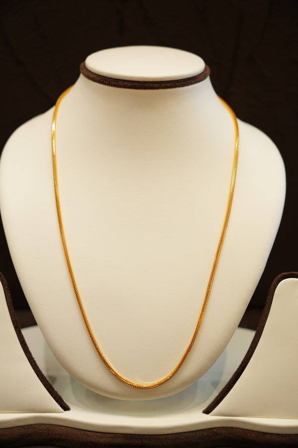 22K Gold Foxtail Chain