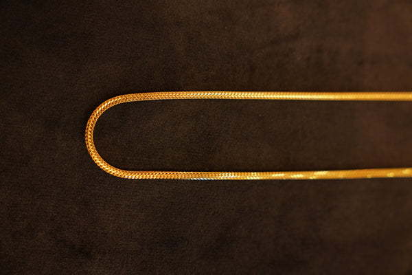 22K Gold Foxtail Chain