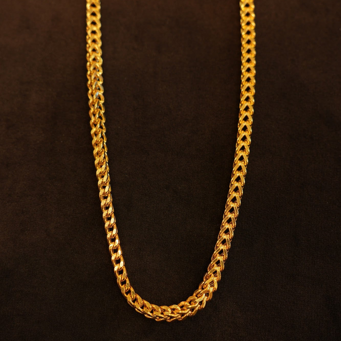 22K Gold Curb Link Chain