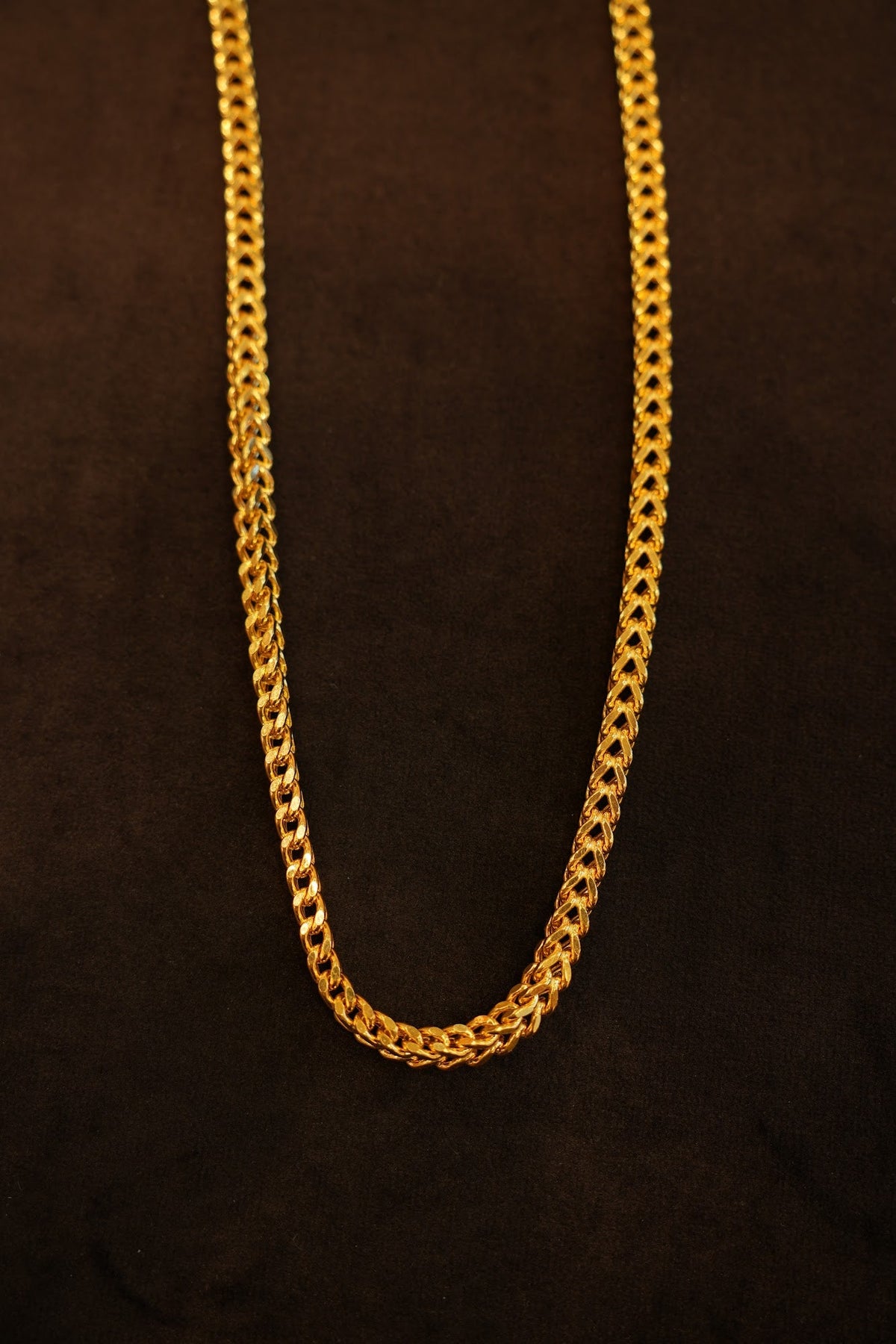 22K Gold Curb Link Chain