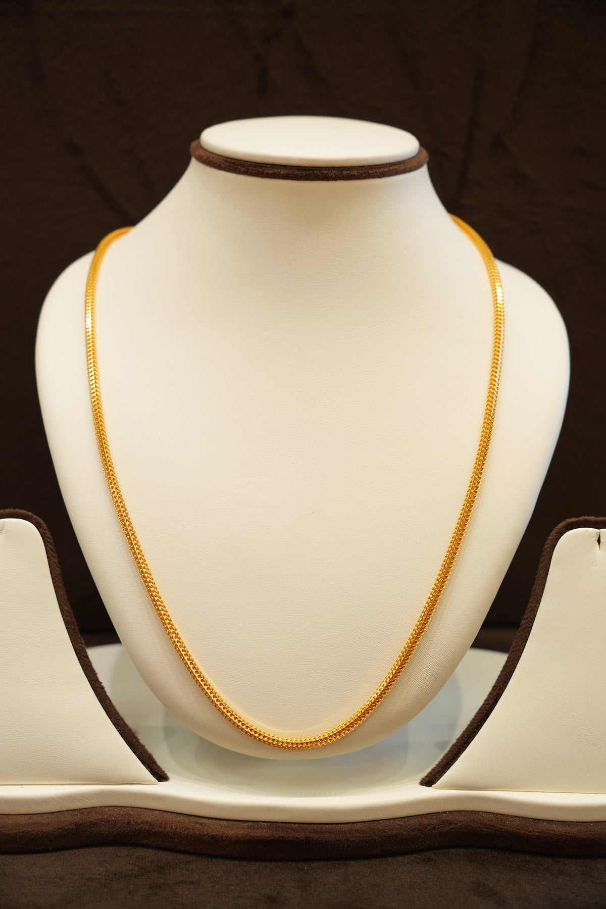 22K Gold Designer Men's Dragon Chain (20 Inches)