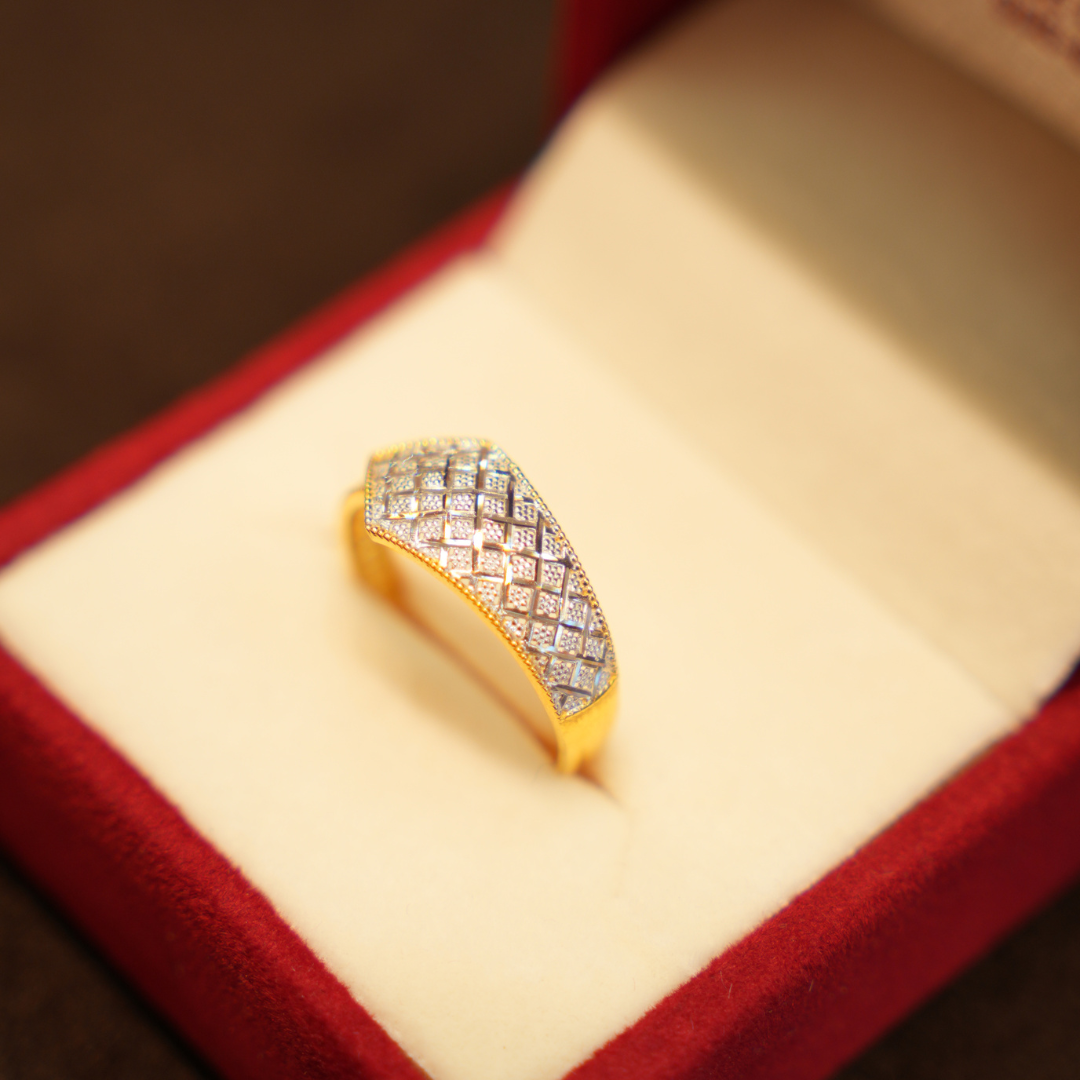 22K Two Tone Ring