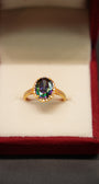 22K Gold Ladies Ring