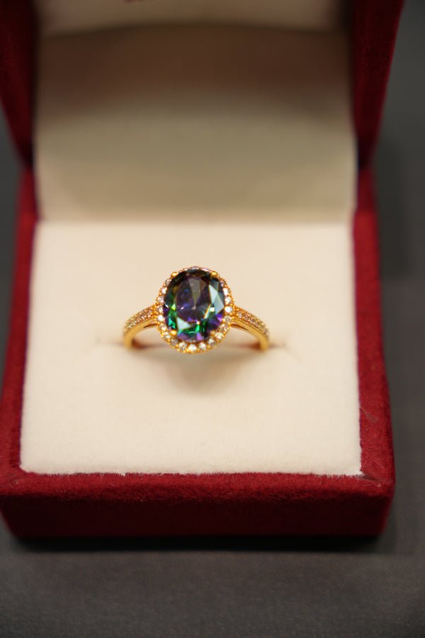 22K Gold Ethnic Ladies Ring