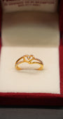 22K Gold Ladies Ring