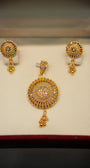 22K Gold Ladies Pendant Set