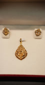 22K Gold Classic Pendant Set