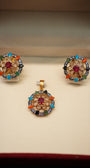 22K Gold Ladies Pendant Set