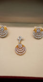 22K Gold Ladies Pendant Set