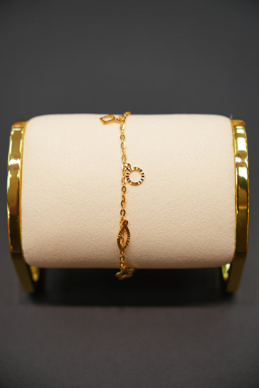 22k Gold Ladies Bracelet