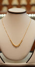 beaded gold chain 