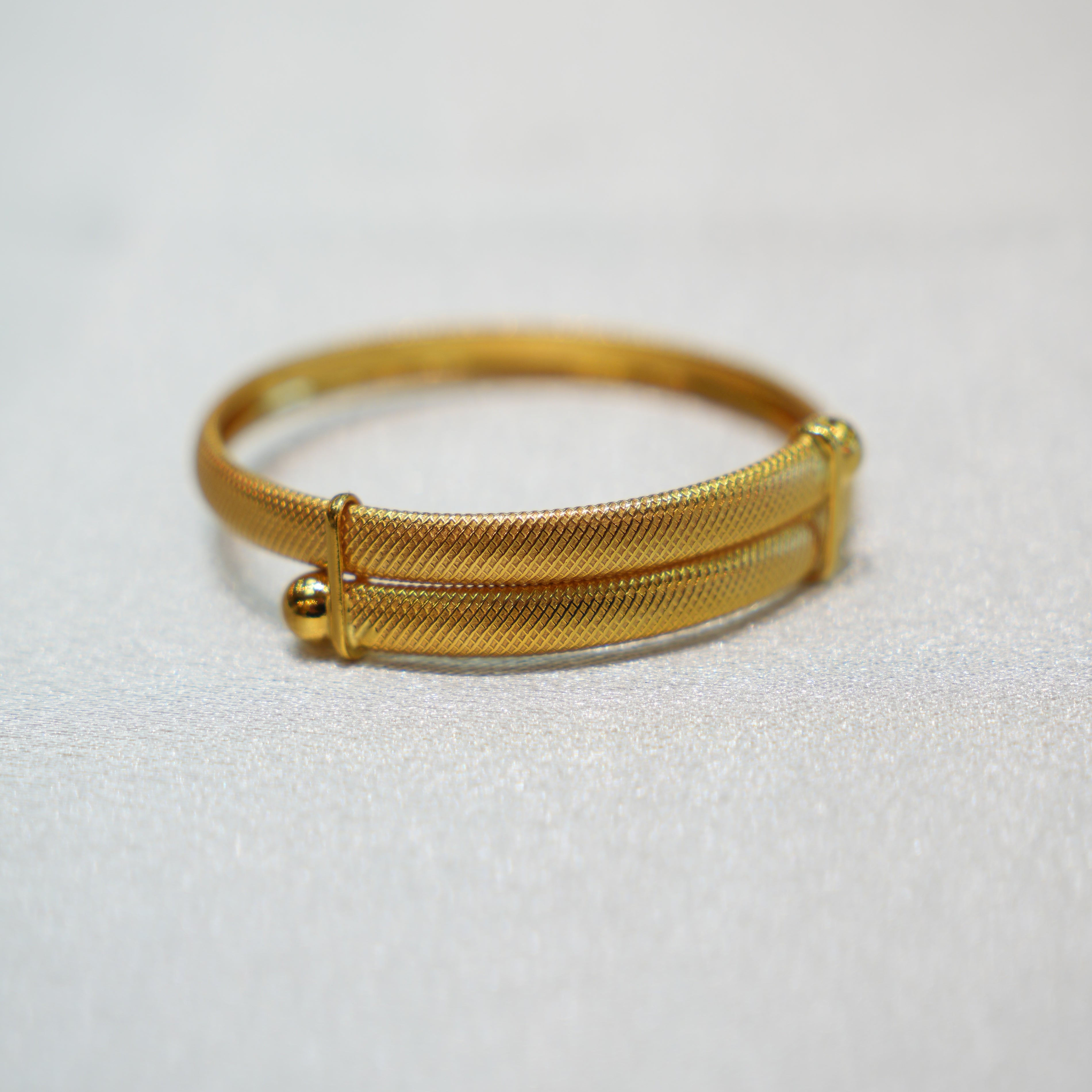 22K Gold Plain Baby Bangle