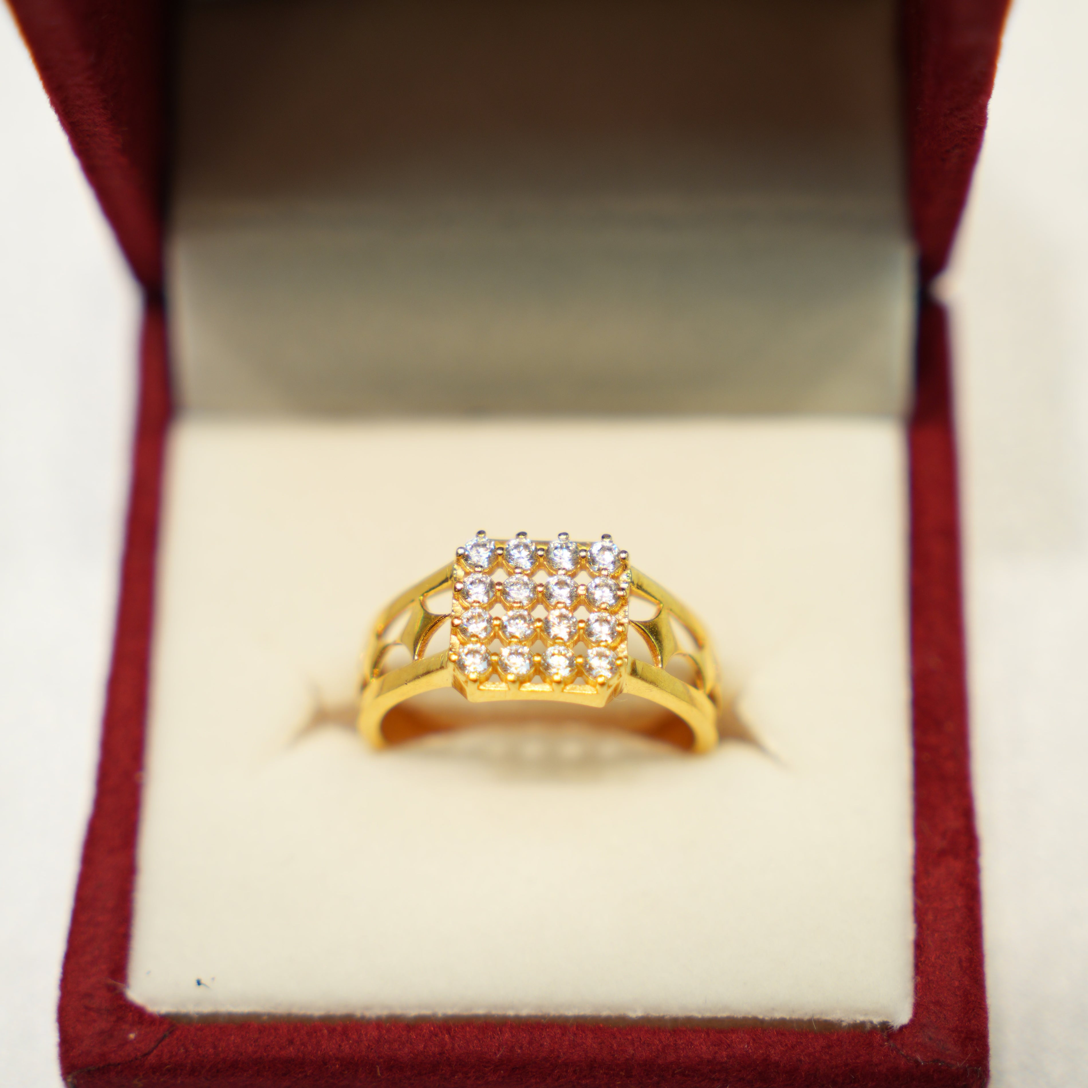 22K Gold Urban Mens Ring