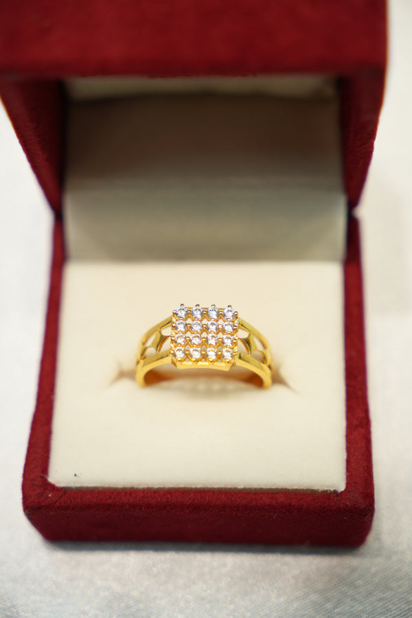 22K Gold Urban Mens Ring