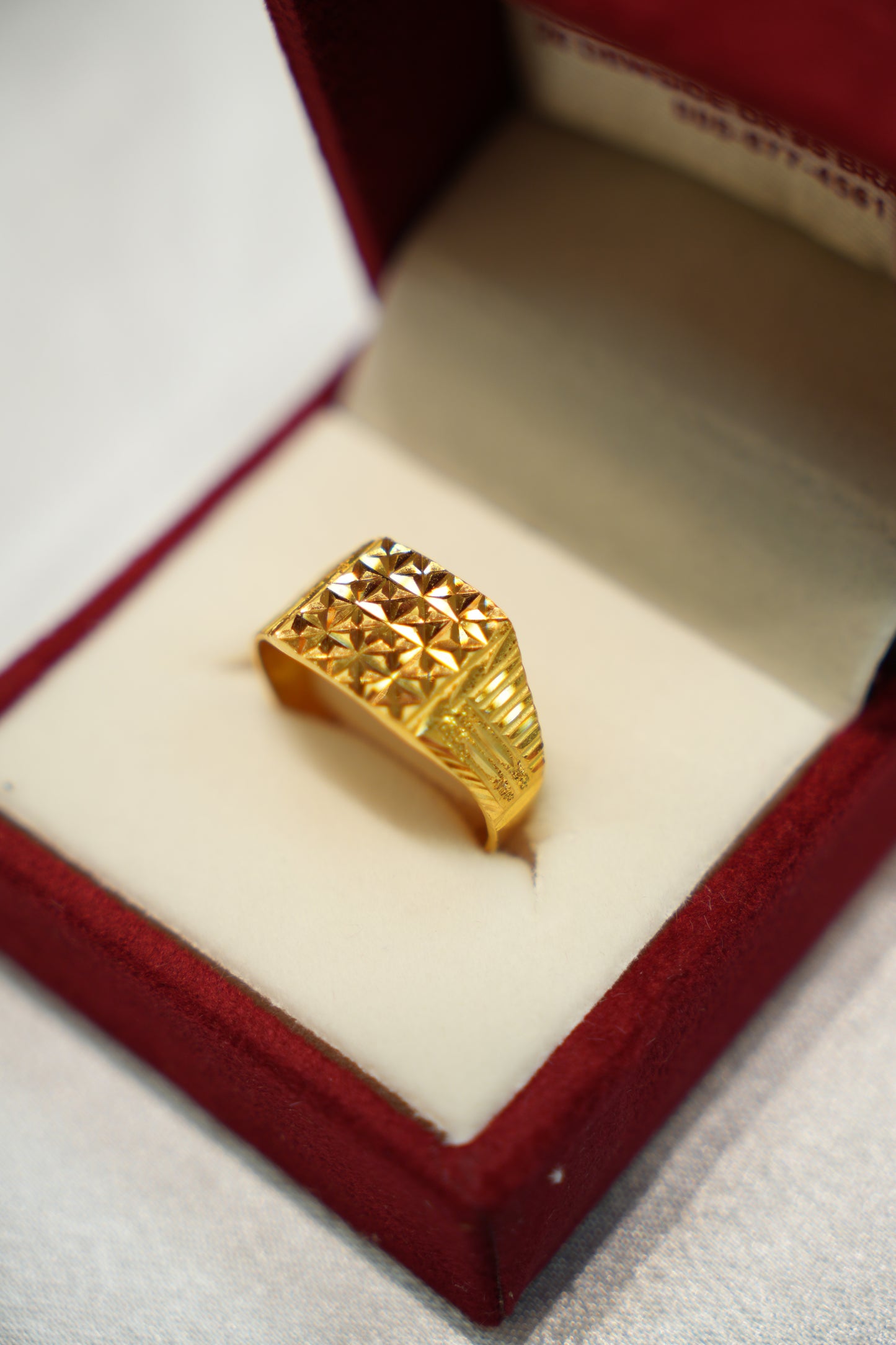 22K Gold Men's Ring