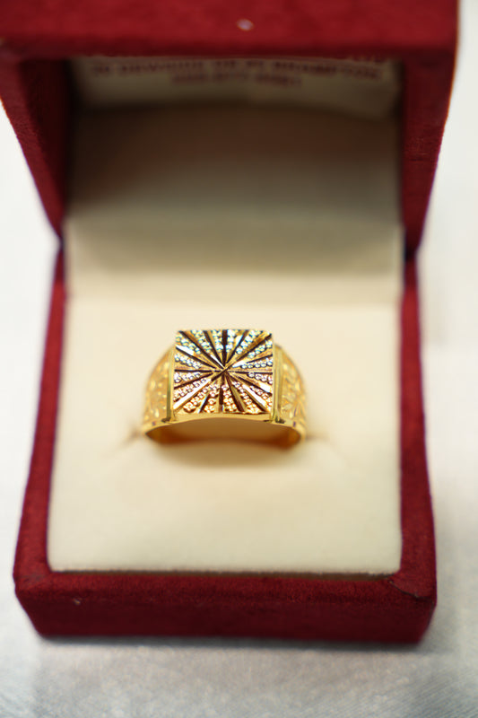 22K Gold Men's Ring