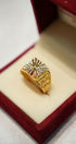 Beautiful handcrafted gold ring