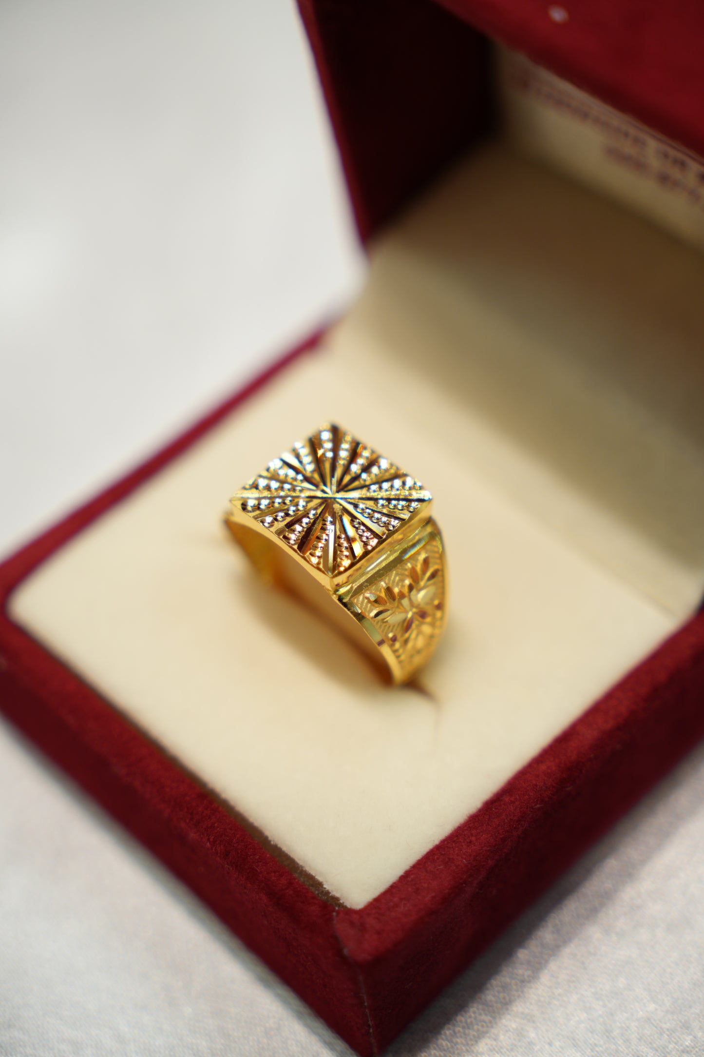 22K Gold Men's Ring