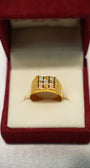 Exclusive ladies gold ring collection