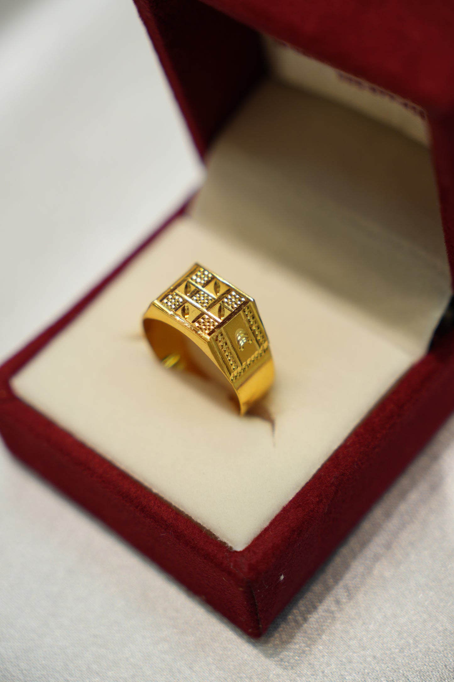 22K Gold Men's Ring