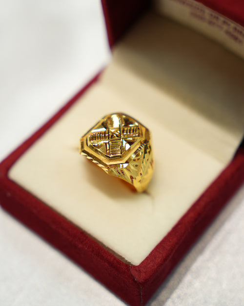 22K Gold Men's Ring