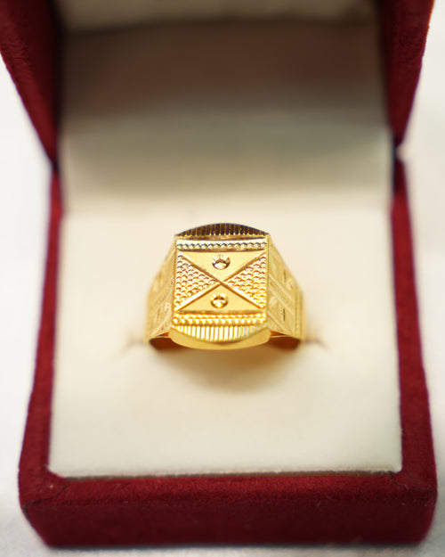 22K Gold Men's Ring