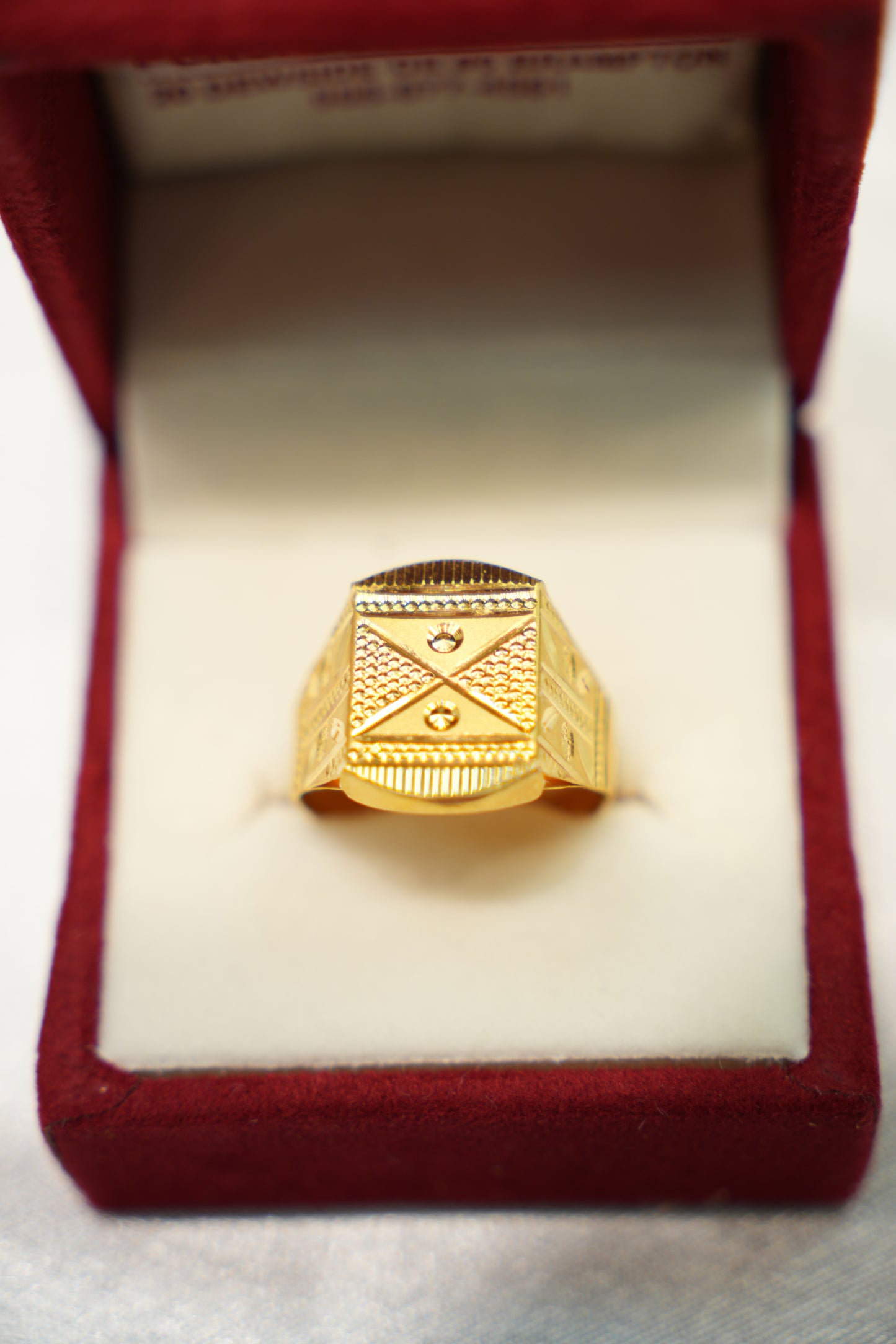 22K Gold Men's Ring