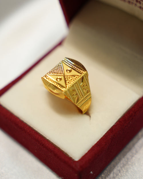 22K Gold Men's Ring
