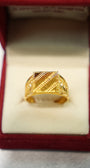 22K Gold Premium Mens Ring
