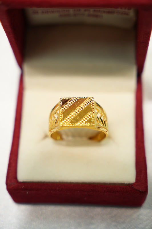 22K Gold Men's Ring