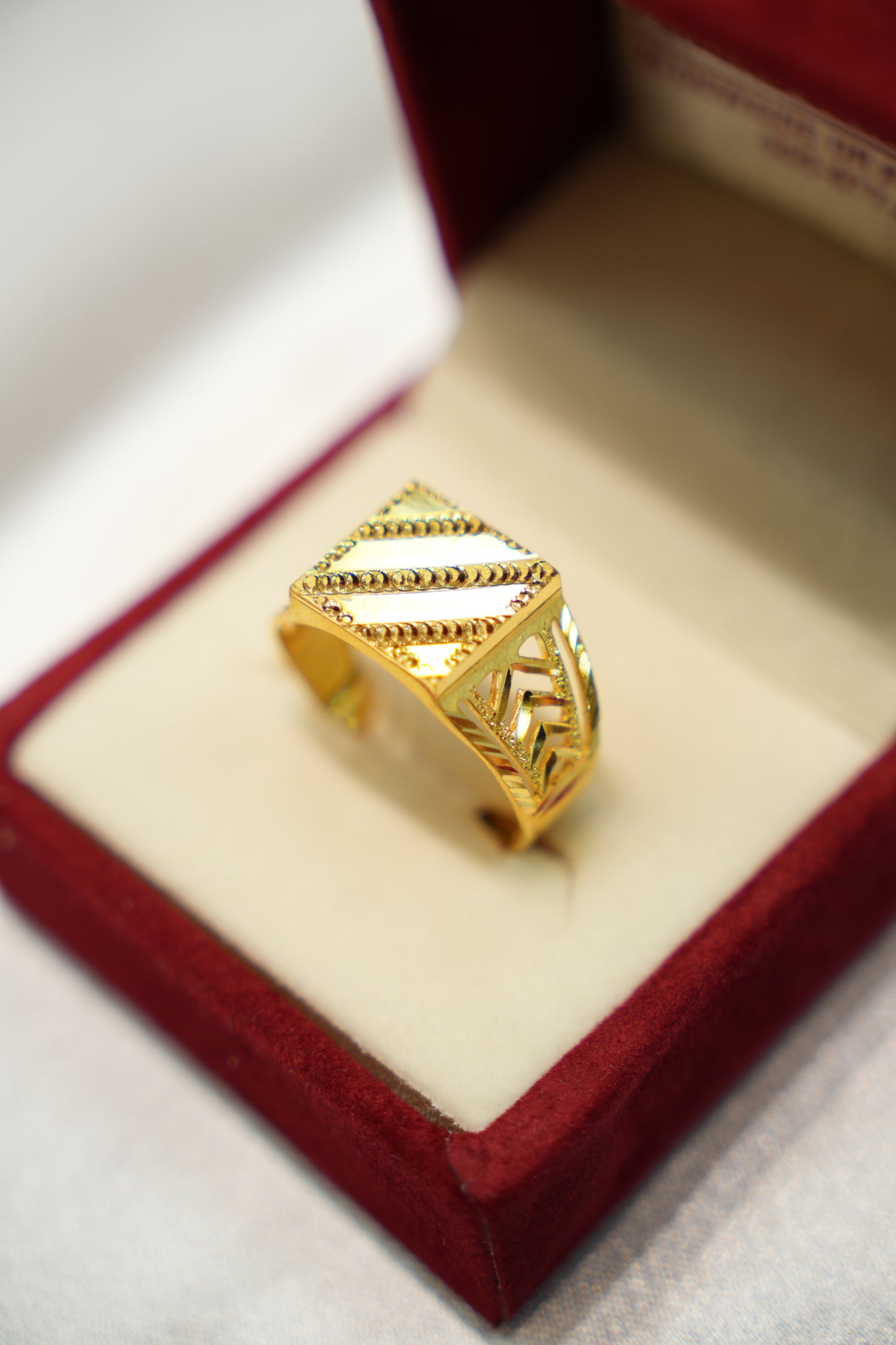 22K Gold Men's Ring
