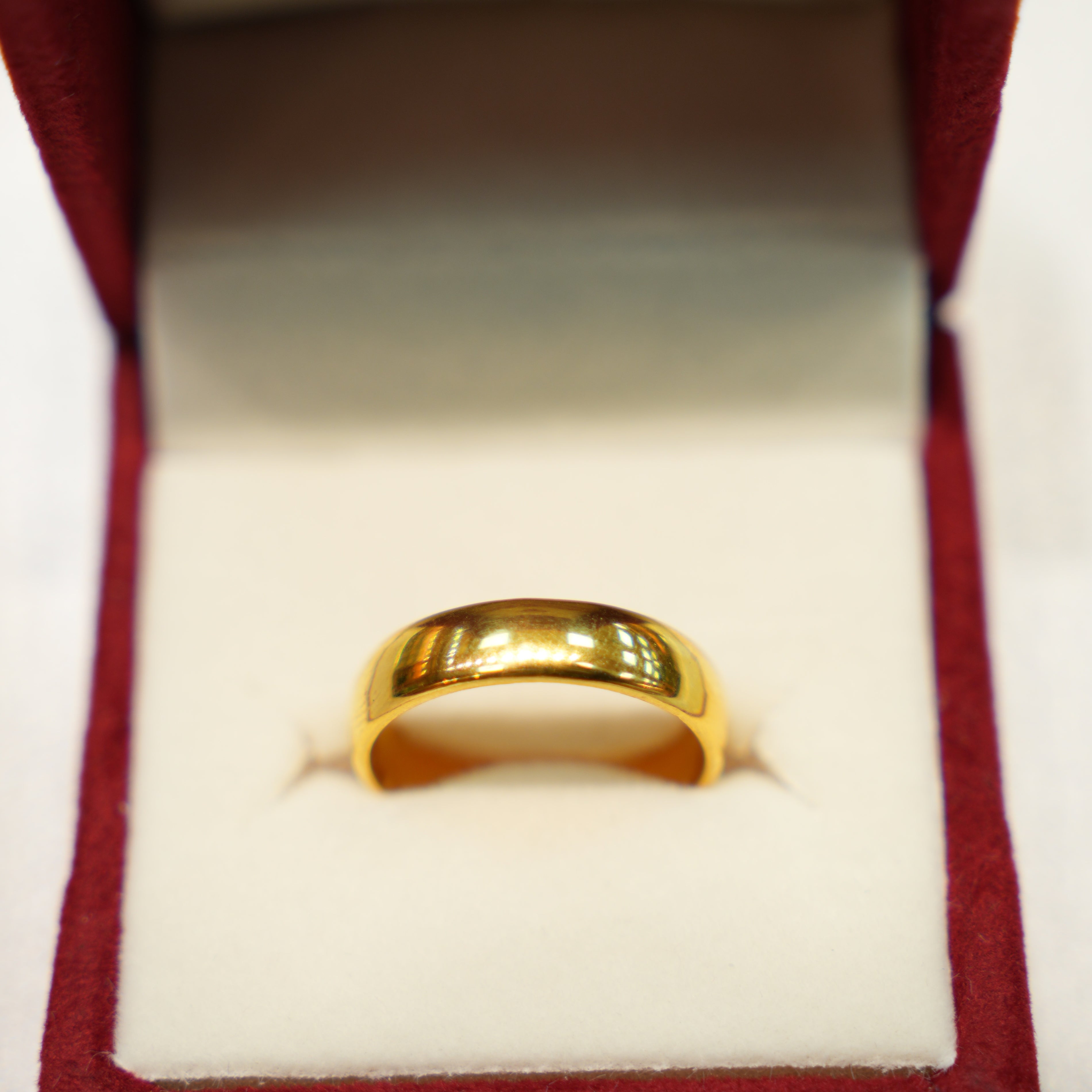 Designer round hoop earrings in gold