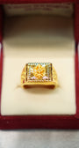 22K Gold Classic Mens Ring