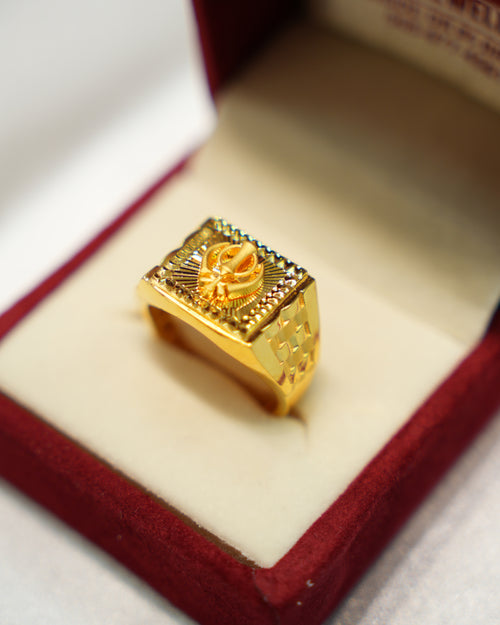 22K Gold Men's Ring
