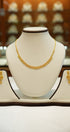 Stylish ladies gold necklace for gifting