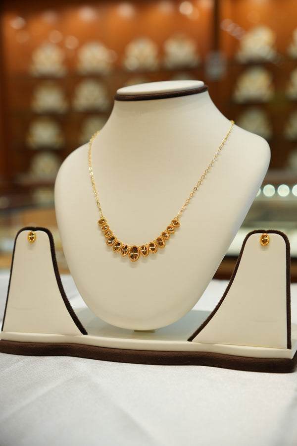 22K Gold Elegant Necklace